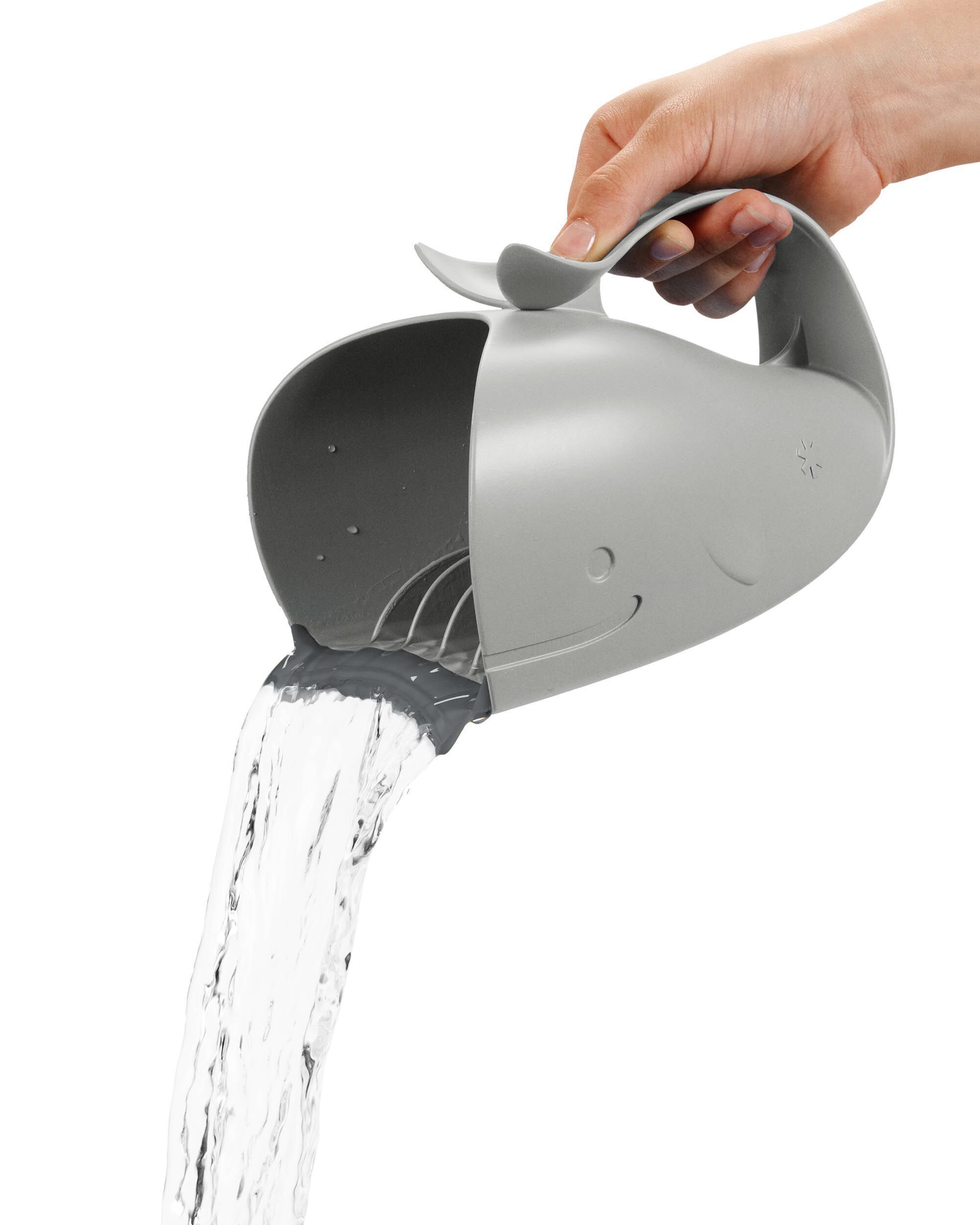 Moby Waterfall Bath Rinser - Grey, image 5 of 14 slides